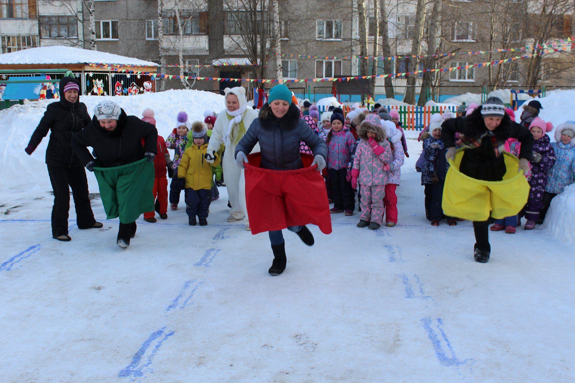 Спортивные игры на новый год