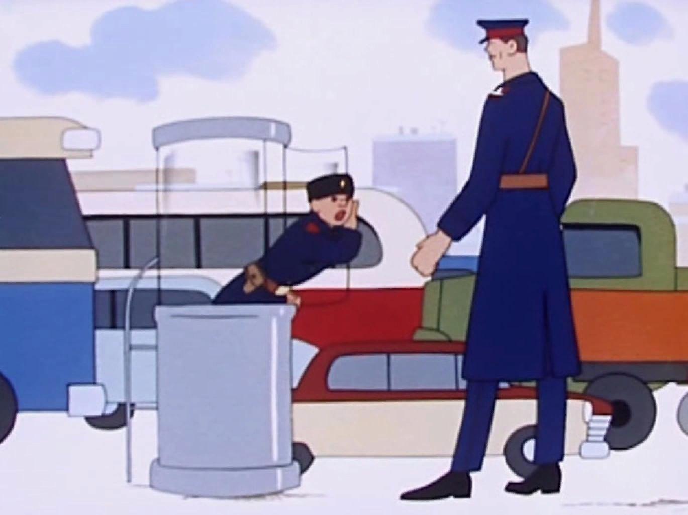 Дядя Степа – милиционер мультфильм 1964 кадры