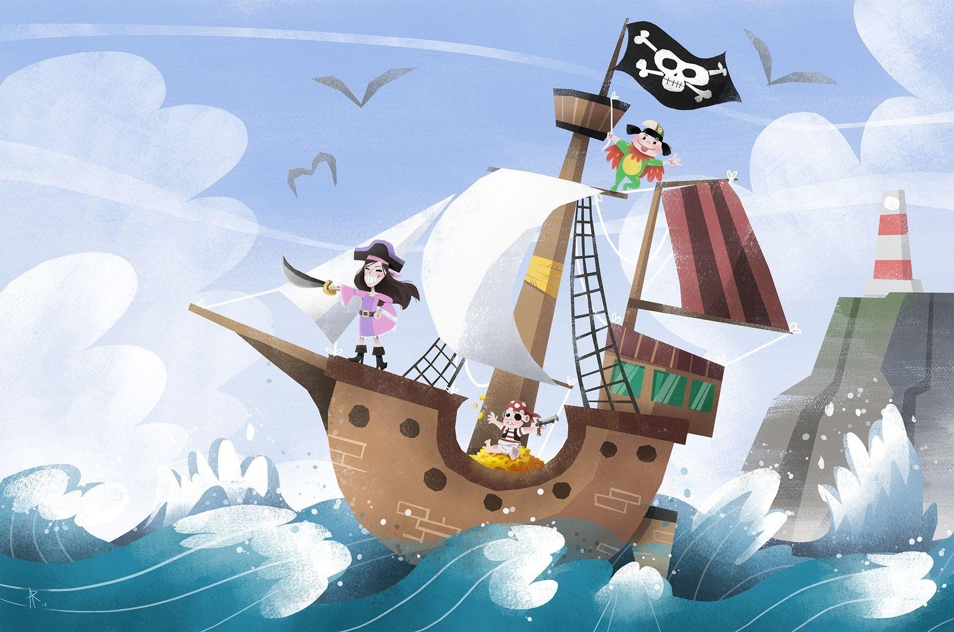 Приключения морское путешествие. Пиратский корабль. Корабль пиратов. Пиратский корабль для детей. Пиратский корабль мультяшный.