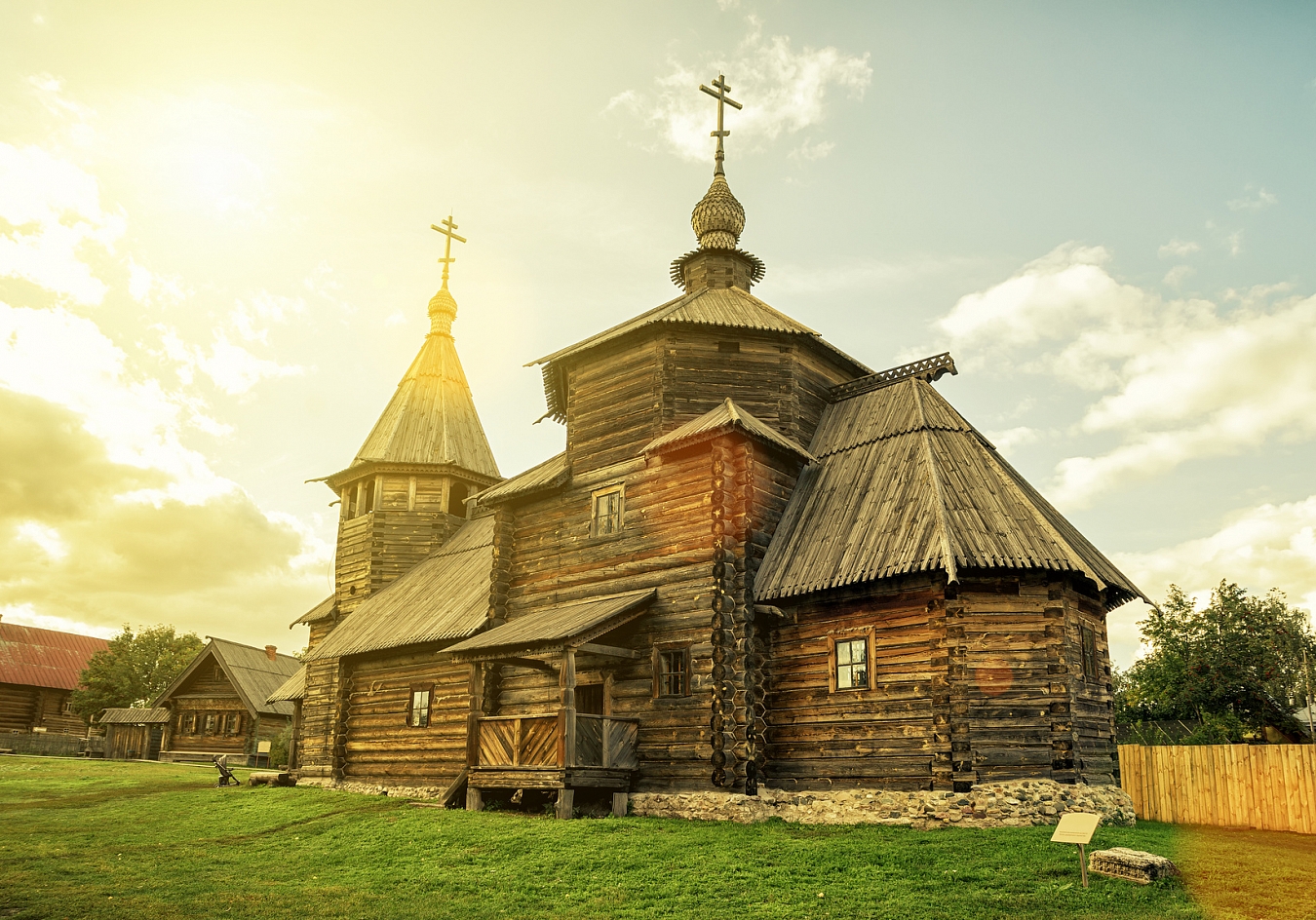 Деревянная Церковь в Суздале