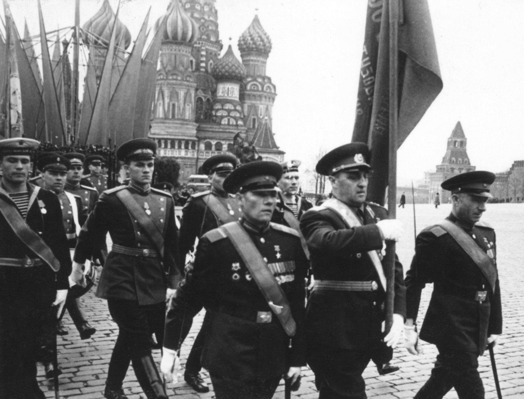 парад победы 1965 года на красной площади в москве