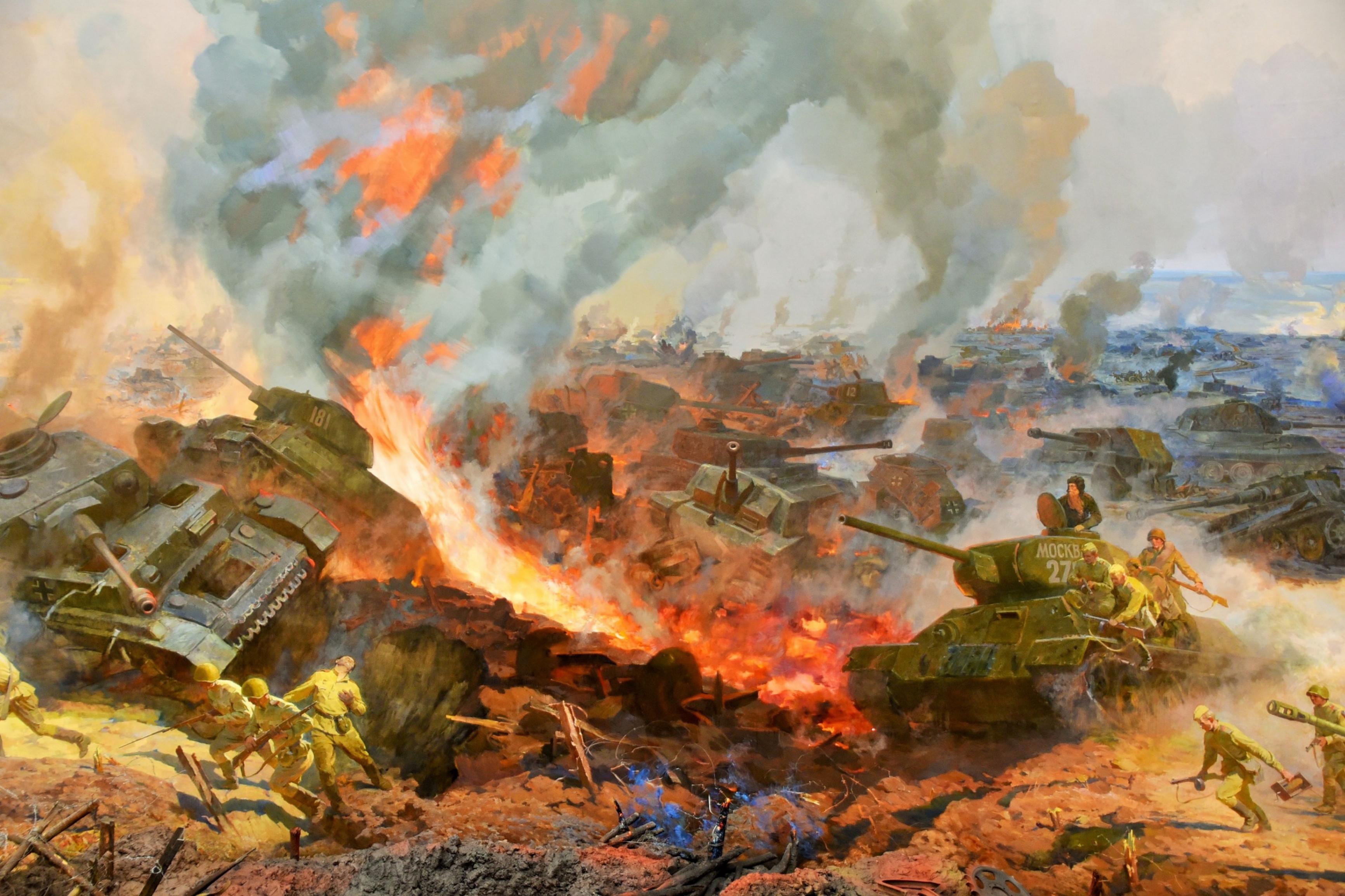 Великих сражений второй мировой. Курская битва ВОВ. Курская дуга битва. Танковый бой Курская битва 1941-1945.