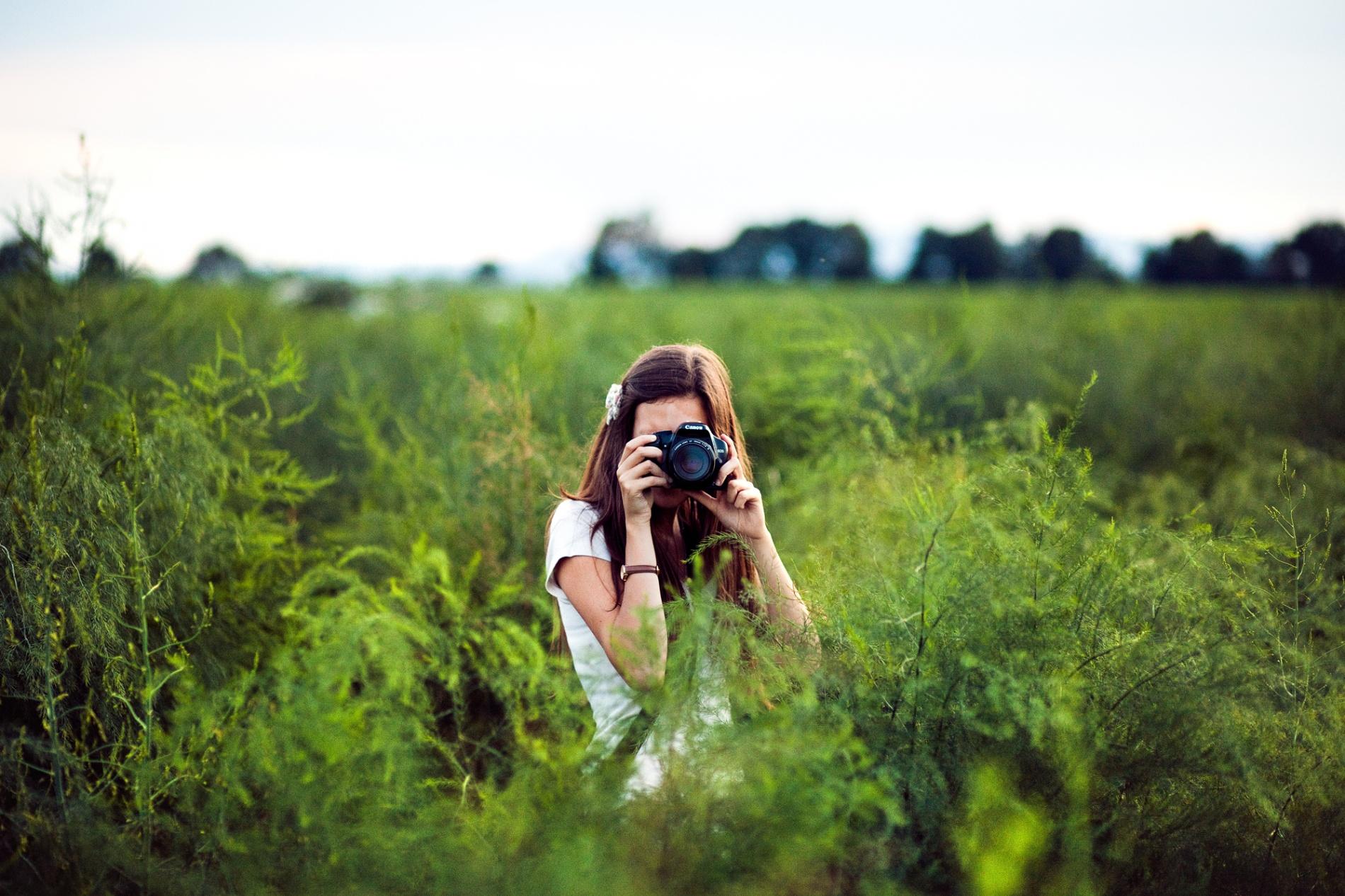 Фотограф со спины