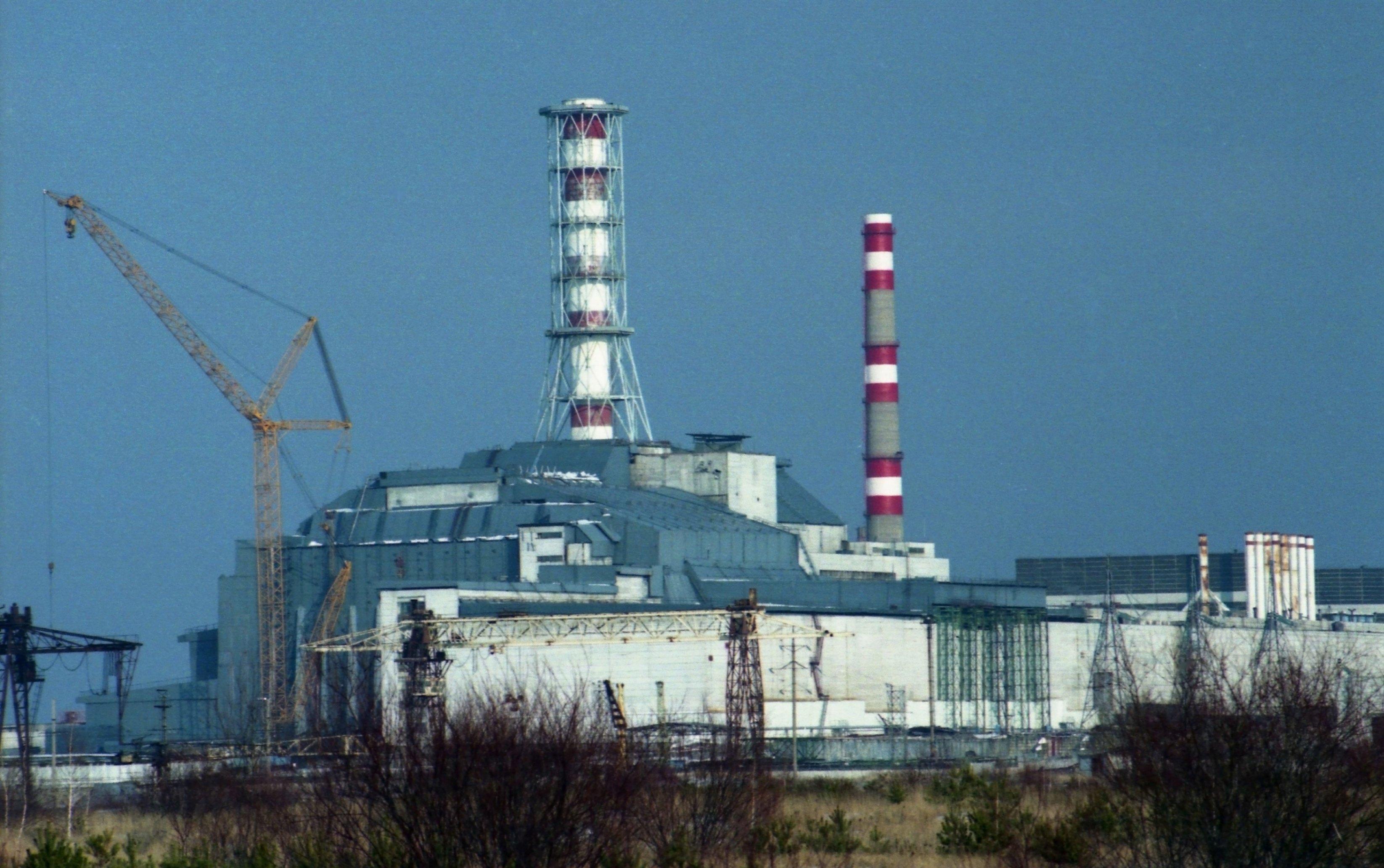 Атомная станция АЭС Чернобыль
