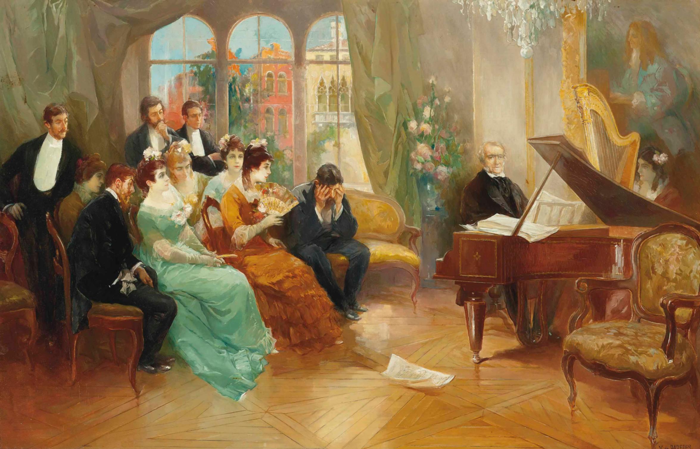 Литературный салон 19 века Пушкин