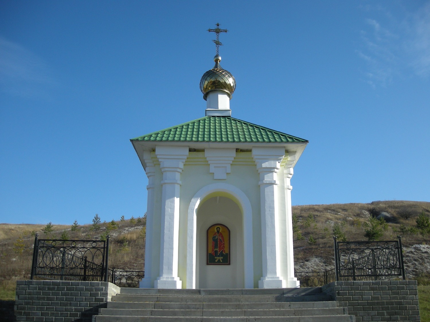 Святой источник мученика Евгения Севастийского, Вериговский родник. Адрес —  Белгородская обл., Валуйский р-н, с. Вериговка. Фото, режим работы, афиша и  события. Культурный регион