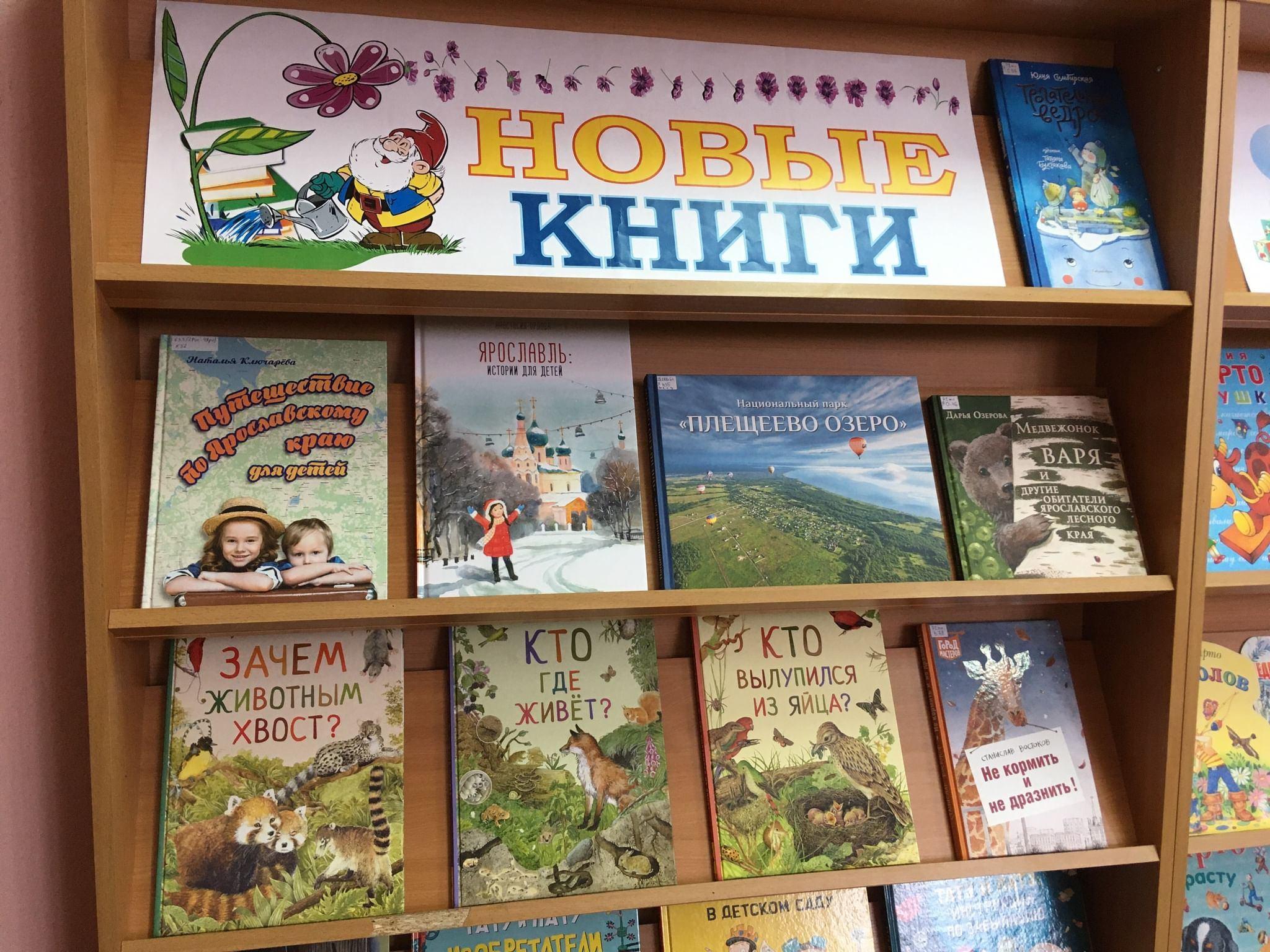 Книжная выставка детская библиотека