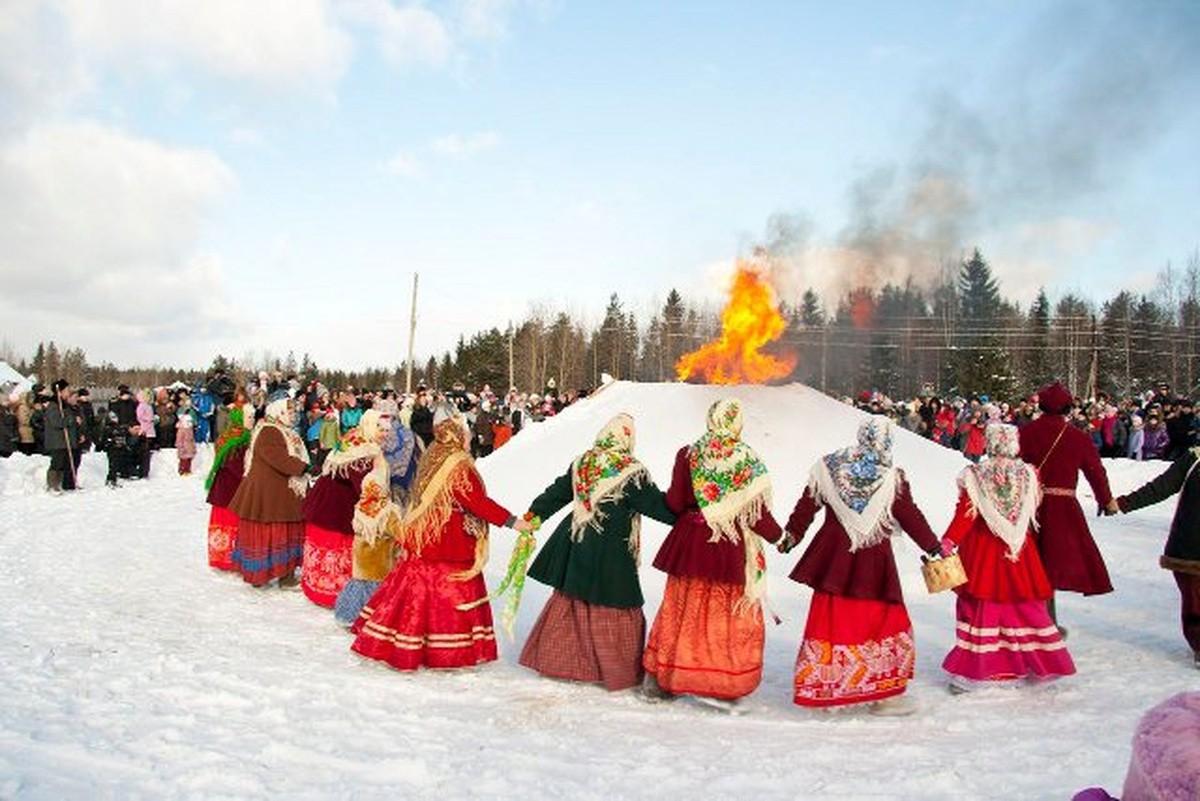 Масленица в малых Карелах