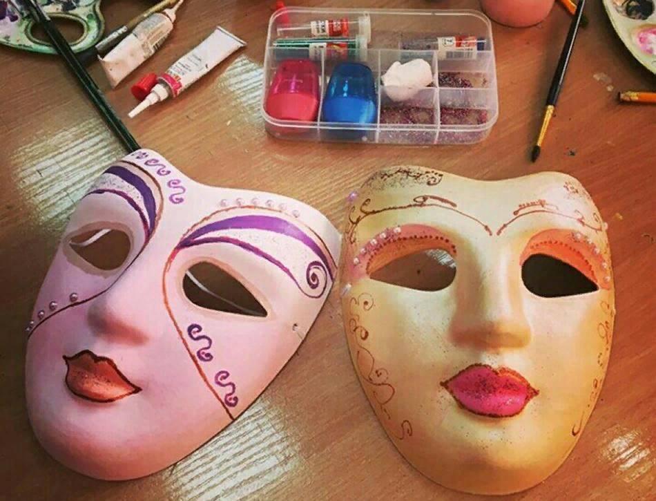 Мастер класс — «Роспись карнавальных венецианских масок»