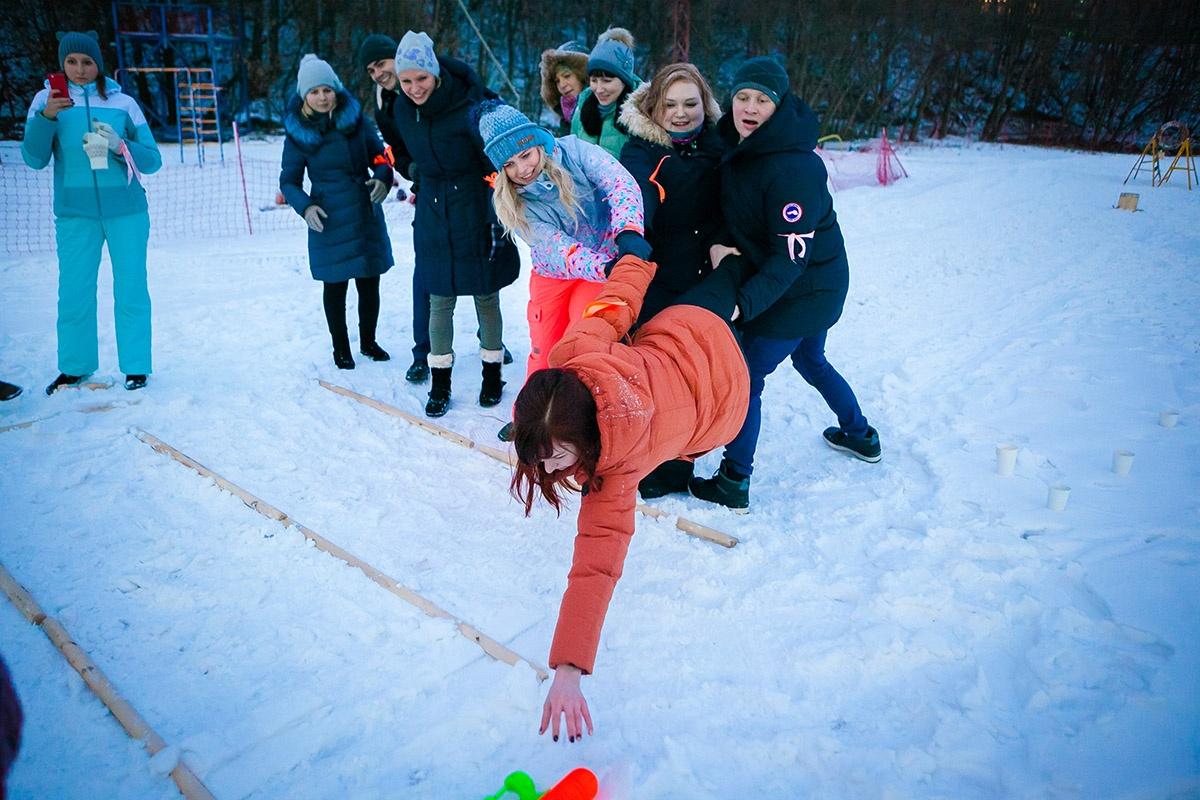 Новогодние развлечения на улице