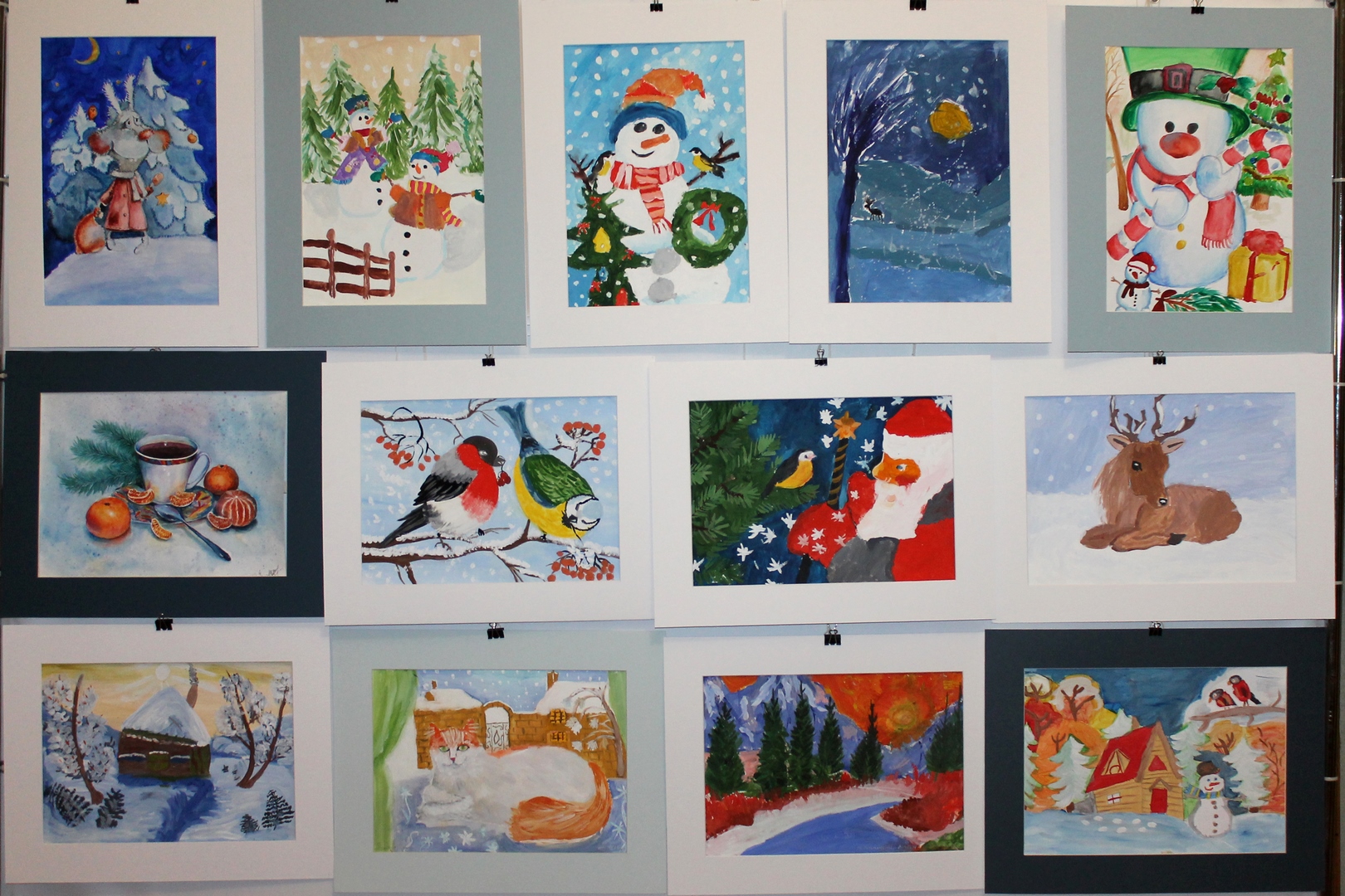 На выставке было 6 рисунков. Зимние рисунки. Выставка зимних рисунков. Рисунок на тему зима. Зимние рисунки для детей.
