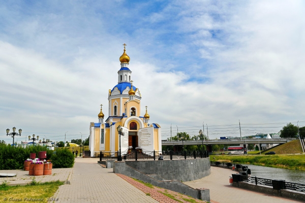 Храм в Белгороде на БГУ