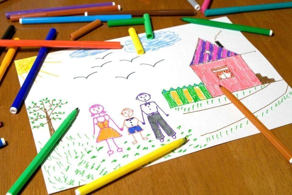 Можно рисовать где угодно и чем. Рисование для детей. Рисуем с детьми. Детские рисунки карандашом. Рисование карандашом для детей.