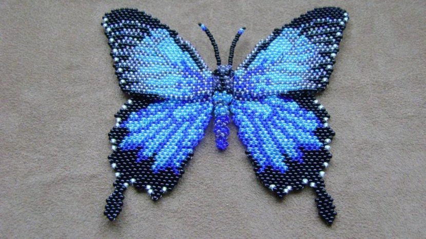 Плетение бисером бабочек для начинающих: 50 схем | Мама может все! | Дзен